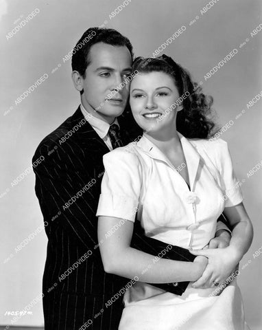 crp-07388 1943 Edward Norris, Vivian Austin portrait film Night Club Girl crp-07388