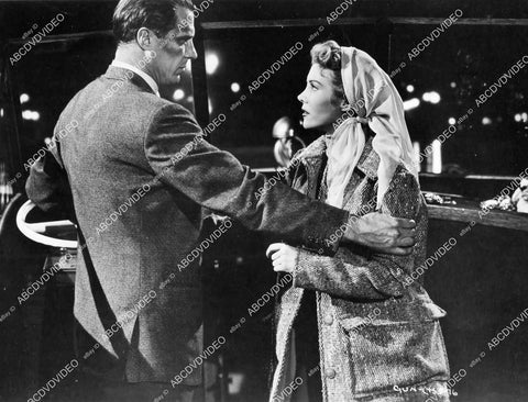 crp-07486 1957 Robert Bray, Whitney Blake film My Gun Is Quick crp-07486