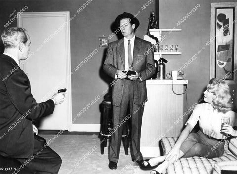 crp-07487 1957 Patricia Donahue, Robert Bray film My Gun Is Quick crp-07487