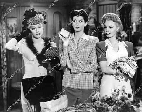 crp-07512 1942 June Havoc, Rosalind Russell, Janet Blair film My Sister Eileen crp-07512