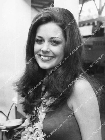 crp-00752 1972 lovely Brucene Smith Miss World-USA Queen of TV Bob Hope Desert Classic crp-00752
