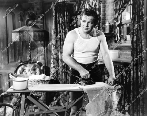 crp-07531 1942 Gordon Jones ironing his shirt film My Sister Eileen crp-07531