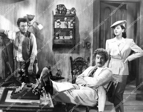 crp-07544 1942 Frank Sully, George Tobias, Rosalind Russell film My Sister Eileen crp-07544