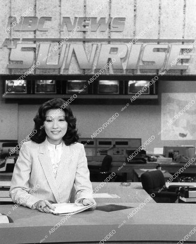 crp-07597 1983 news anchor Connie Chung TV NBC News at Sunrise crp-07597