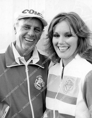 crp-07645 1978 McLean Stevenson, Barbara Rhoades TV Celebrity Challenge of the Sexes crp-07645