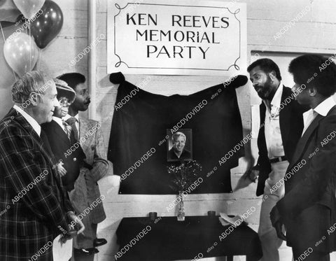 crp-07662 1980 Red Auerbach, Willie Tyler, Chet Walker, Jimmie Walker TV The White Shadow crp-07662