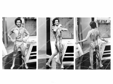 crp-07666 1978 John Burstein in anatomical body suit Slim Goodbody TV Captain Kangaroo crp-07666