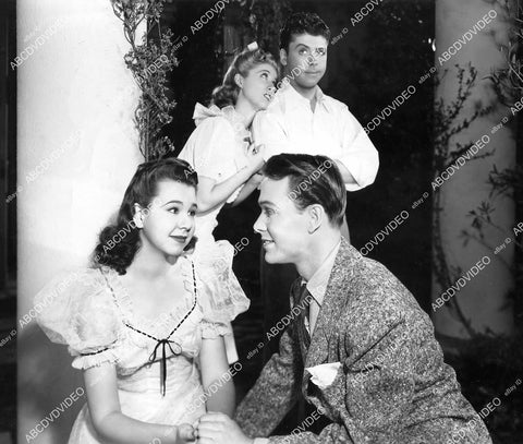 crp-07779 1941 Jane Withers, Edith Fellows, William Tracy, Kenneth Howell film Her First Beau crp-07779