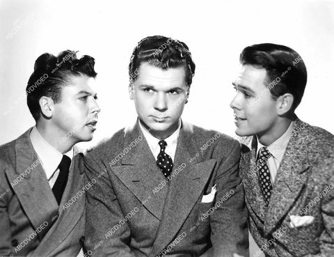 crp-07861 1941 William Tracy, Jackie Cooper, Kenneth Howell film Her First Beau crp-07861