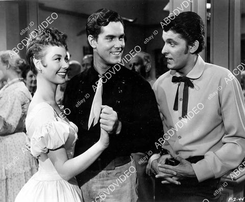 crp-07983 1954 Mitzi Gaynor, Jeffrey Hunter, Keefe Brasselle film Three Young Texans crp-07983