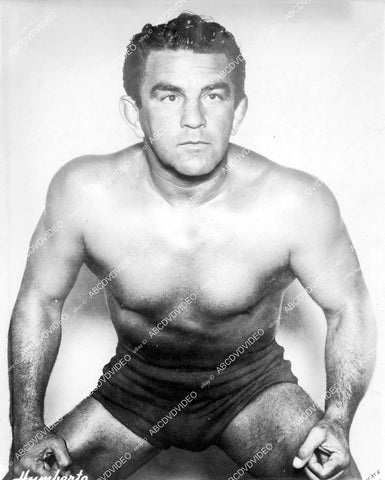 crp-08004 1940's news photo wrestler Juan Humberto portrait crp-08004