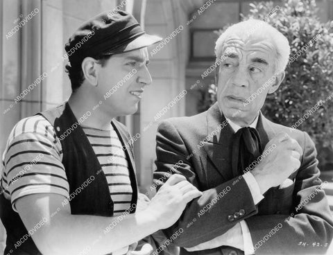 crp-08132 1935 Enrico Caruso Jr, Agostin Borgato film El Cantante de Napoles crp-08132