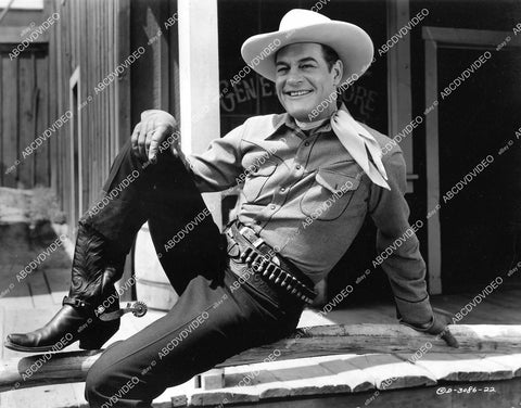 crp-08145 1951 cool cowboy Charles Starrett portrait crp-08145
