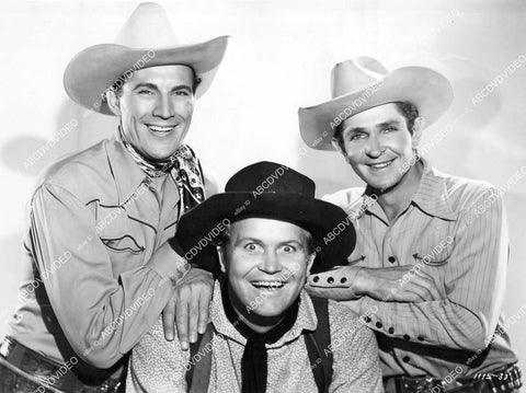crp-08323 1942 Tom Tyler, Bob Steele, Rufe Davis film Raiders of the Range crp-08323