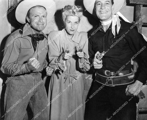 crp-08326 1940's Don Barry, Anita Louise, Charles Starrett opening night at Hitching Post Theater Santa Monica crp-08326