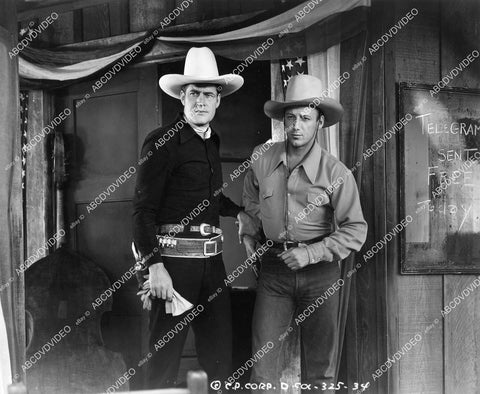 crp-08361 1940 Charles Starrett, Sons of the Pioneers Bob Nolan film Thundering Frontier crp-08361