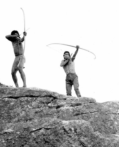 crp-08448 1963 American Indians docudrama TV Saga of Western Man The Pilgrims crp-08448