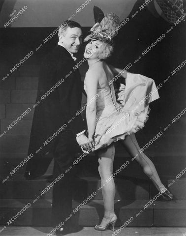 crp-00844 1961 dancers Robert Dhery, Colette Brosset La Plume De Ma Tante at New York Royale Theatre crp-00844