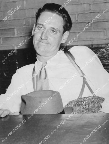 crp-00854 1939 news crime photo James Hazzard grandson of Lillian Russell held in fatal scalding crp-00854