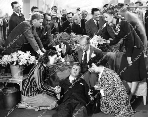 crp-08598 1941 Kay Harris, William tracy, Daphne Pollard, Marjorie Reynolds film Tillie the Toiler crp-08598