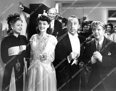 crp-08610 1941 Marjorie Reynolds, Kay Harris, Franklin Pangborn, William Tracy film Tillie the Toiler crp-08610