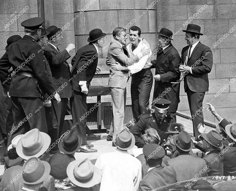 crp-08686 1965 James Garner, Dick Van Dyke at the guillotine film The Art of Love crp-08686