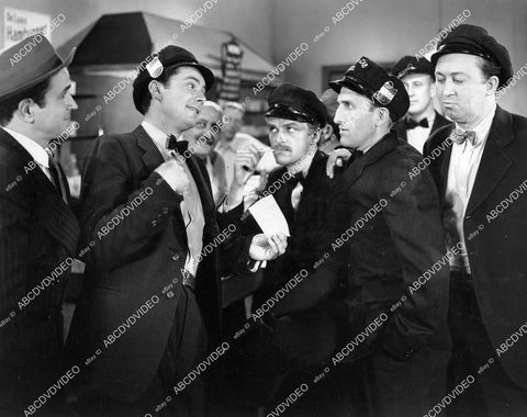 crp-08936 1941 Noah Beery Jr, Russell Hayden, Henry Brandon, John Harmon, Ralph Peters film Two in a Taxi crp-08936