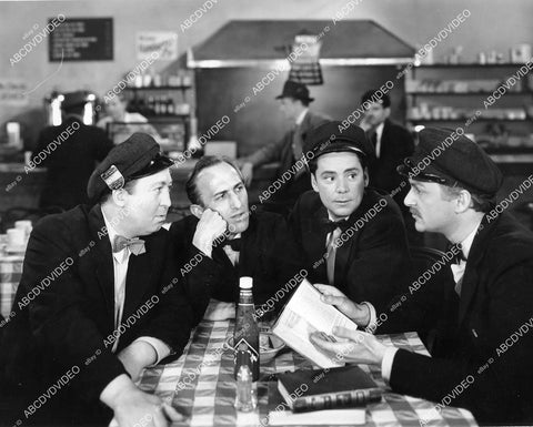crp-08943 1941 Ralph Peters, John Harmon, Russell Hayden, Henry Brandon film Two in a Taxi crp-08943