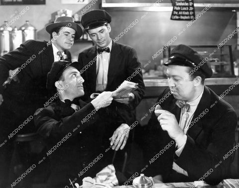 crp-08944 1941 Ralph Peters, John Harmon, Russell Hayden, Noah Beery Jr film Two in a Taxi crp-08944