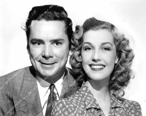crp-08946 1941 Russell Hayden, Anita Louise film Two in a Taxi crp-08946