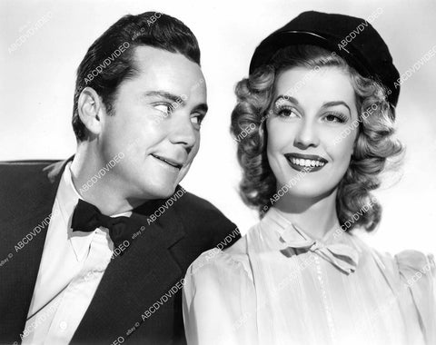crp-08951 1941 Russell Hayden, Anita Louise film Two in a Taxi crp-08951