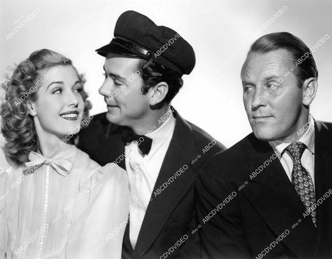 crp-08954 1941 Anita Louise, Russell Hayden, Dick Purcell film Two in a Taxi crp-08954