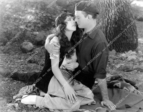 crp-09023 1927 Renee Adoree, Conrad Nagel silent film Heaven on Earth crp-09023