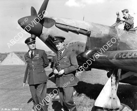 crp-09090 1952 Jack Hawkins, Michael Denison film Angels One Five crp-09090
