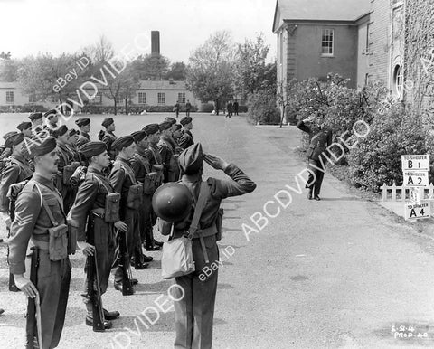 crp-09091 1952 cadets at attention film Angels One Five crp-09091
