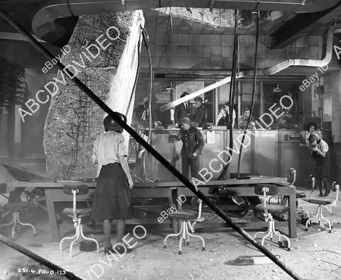 crp-09094 1952 bombed out strategy room film Angels One Five crp-09094