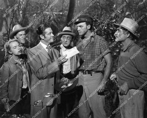 crp-09208 1951 Terry Moore, Arthur Shields, Robert Cummings, Jerome Courtland film The Barefoot Mailman crp-09208