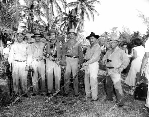 crp-09210 1951 the bad guys from the front film The Barefoot Mailman crp-09210