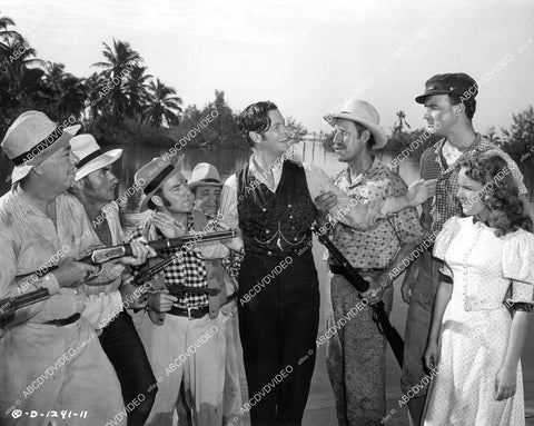 crp-09213 1951 Jerome Courtland, Terry Moore, Robert Cummings film The Barefoot Mailman crp-09213