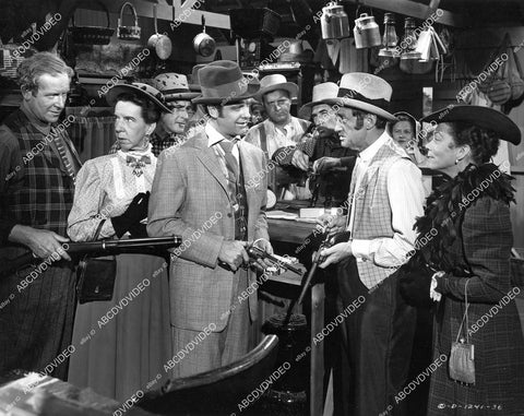 crp-09217 1951 Robert Cummings, Will Geer, Ellen Corby film The Barefoot Mailman crp-09217