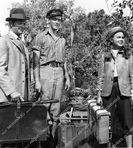 crp-09245 1951 Jerome Courtland, Terry Moore, Robert Cummings film The Barefoot Mailman crp-09245