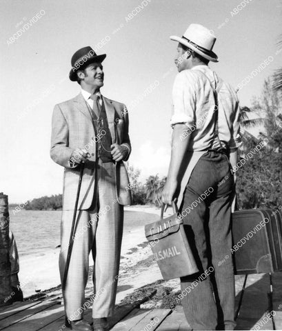 crp-09247 1951 Frank Ferguson, Robert Cummings film The Barefoot Mailman crp-09247