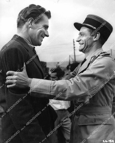 crp-09337 1956 Philip Carey, Eugene Deckers film Port Afrique crp-09337