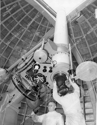 crp-00933 1934 Science & Astronomy Griffith Park Observatory telescope German Paul Lange w Maxwell K Baughman crp-00933