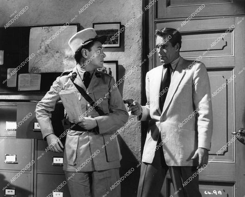crp-09349 1956 Philip Carey, Eugene Deckers film Port Afrique crp-09349