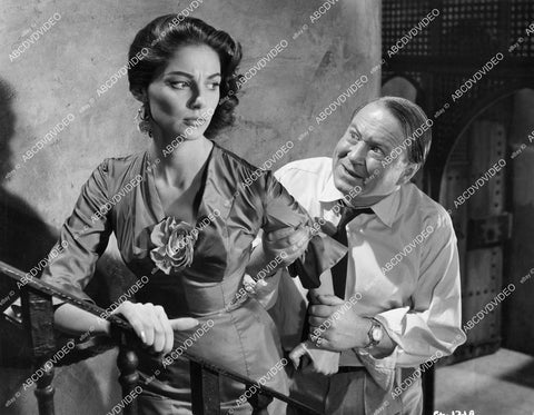 crp-09357 1956 Pier Angeli, James Hayter film Port Afrique crp-09357
