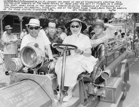 crp-00935 1960 Grand Kabuki of Japan Kanzaburo XVI, Kakitsu, Kichi Juro, Azuma Tokuhj at Disneyland crp-00935