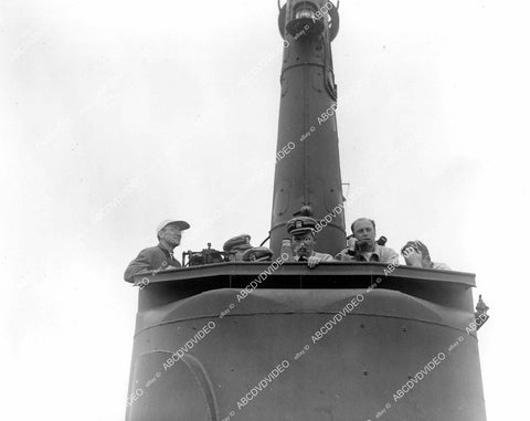 crp-09401 1950 real USS Navy crew on submarine I think film The Flying Missile crp-09401