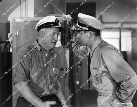 crp-09406 1950 Glenn Ford & Joe Sawyer film The Flying Missile crp-09406