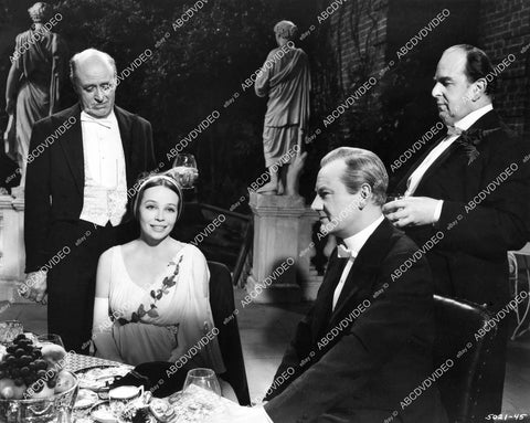crp-09440 1958 Leslie Caron, Alastair Sim, John Robinson, Robert Morley film The Doctor's Dilemma crp-09440